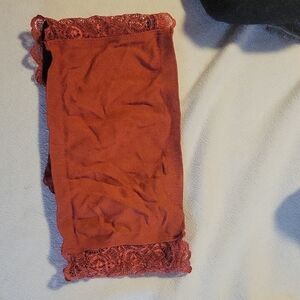 FP Rust Lace Trim Bandeau